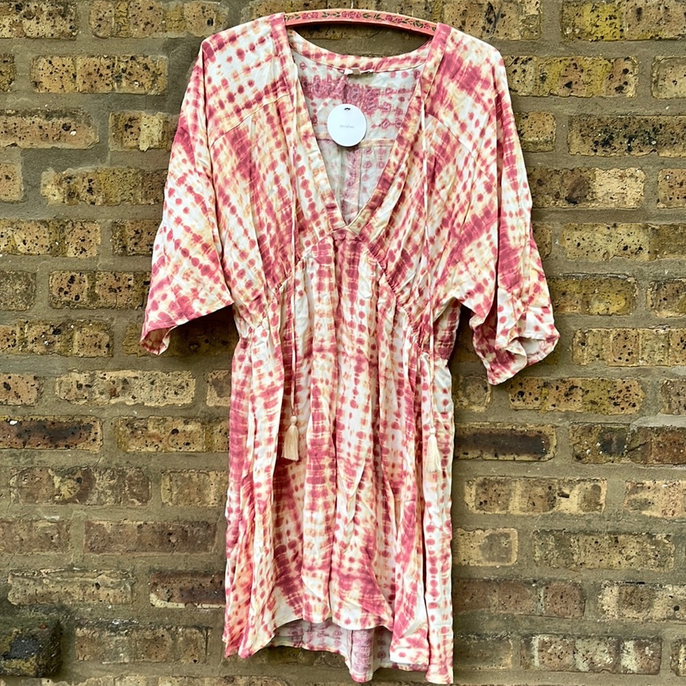 En Crème Dress/Bathing Suit Cover Up